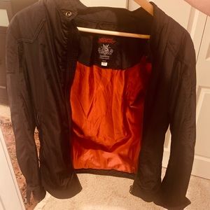 Diesel Windbreaker Jacket Red Lining